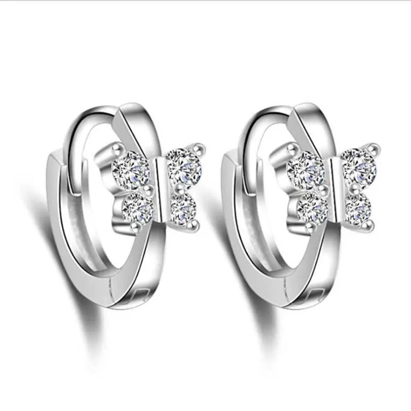 Crystal Earing Brincos Pendientes Mujer Earrings Stud Orecchini Oorbellen Women Jewelry Zircon Stud Earrings For Women Brinco