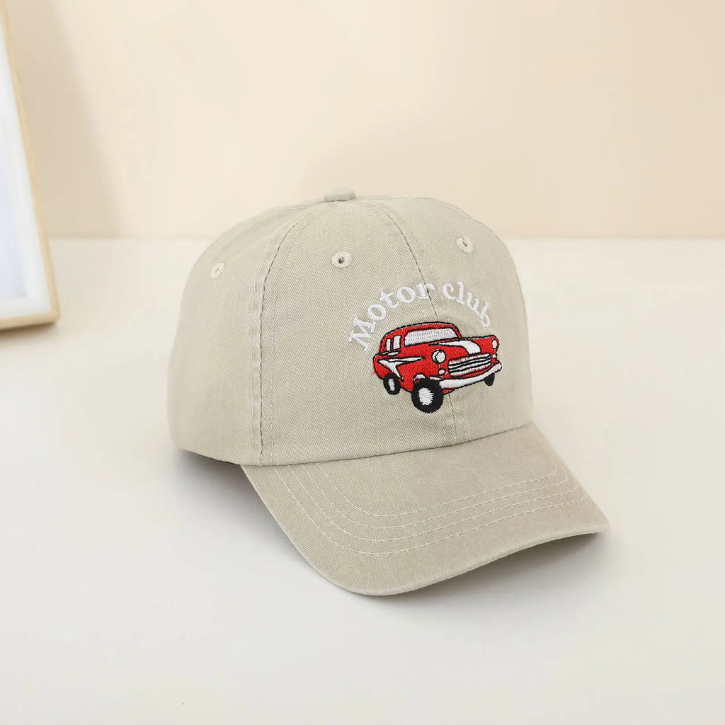 Kids Hats & Caps Embroidered Cartoon Caps Car Boys Hat Children Baseball Summer Girls Trucker Kids Sun Kids Hat For 2-5 Years