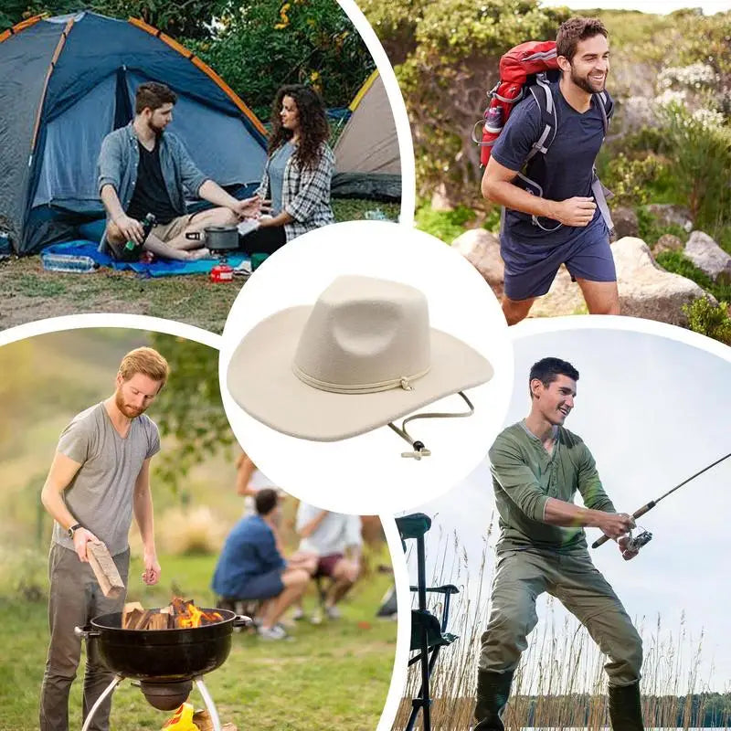 Classic Western Cowgirl Hat Cowboy Hat Comfortable Cowboy Hat Plain Sun Hat Western Accessory For Men Women Costume Cosplay