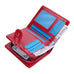 Women Wallets Large Capacity Female Leather Coin Purses Hasp Clutch ID Credit Card Holder Purse Money Bag Red Wallet for Woman