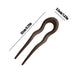 Women Hair Fork Pins U-Shaped Curved Hair Stick Girls Hair Bun Maker Hair Styling fixed insert comb Headwear Accessories