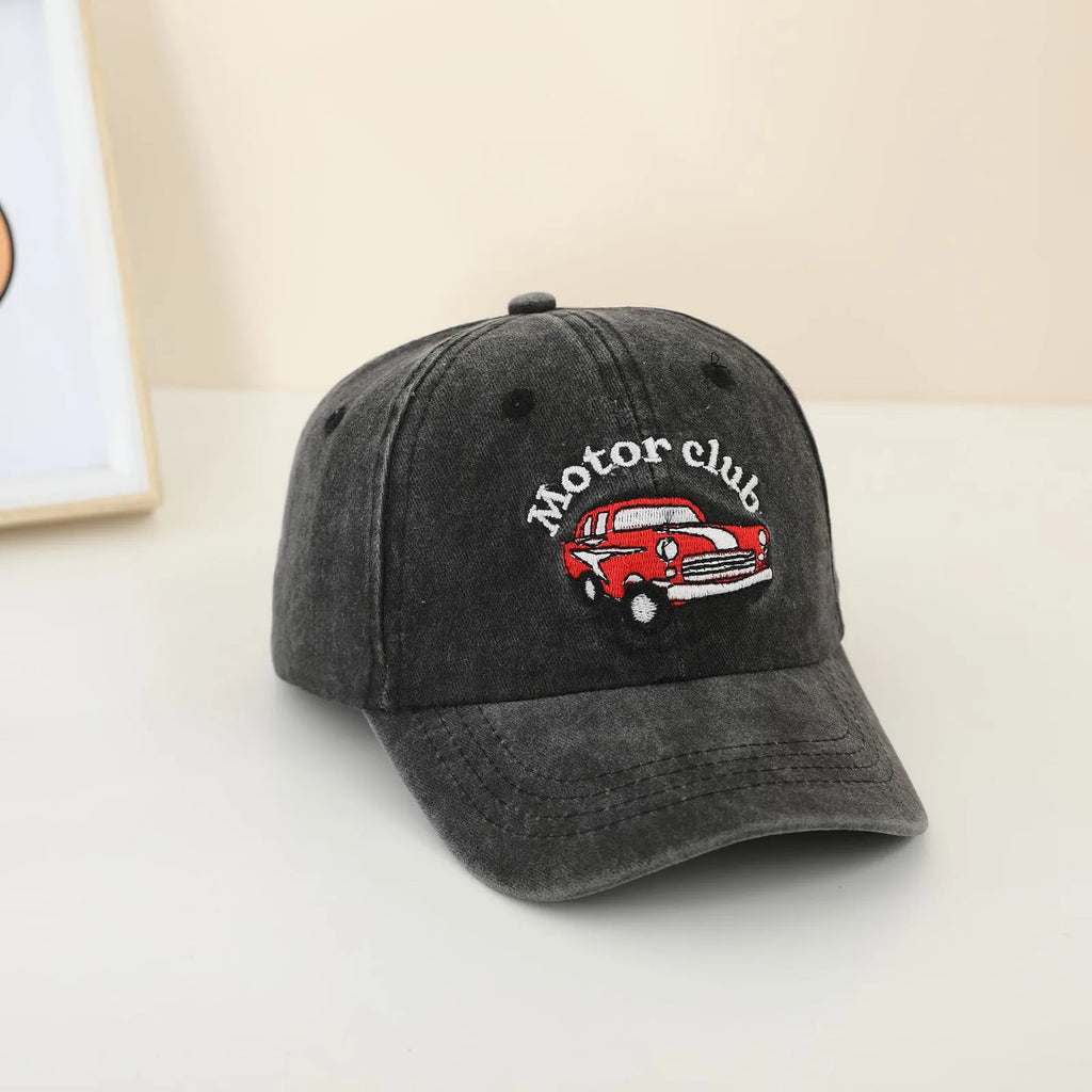 Kids Hats & Caps Embroidered Cartoon Caps Car Boys Hat Children Baseball Summer Girls Trucker Kids Sun Kids Hat For 2-5 Years