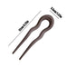 Women Hair Fork Pins U-Shaped Curved Hair Stick Girls Hair Bun Maker Hair Styling fixed insert comb Headwear Accessories