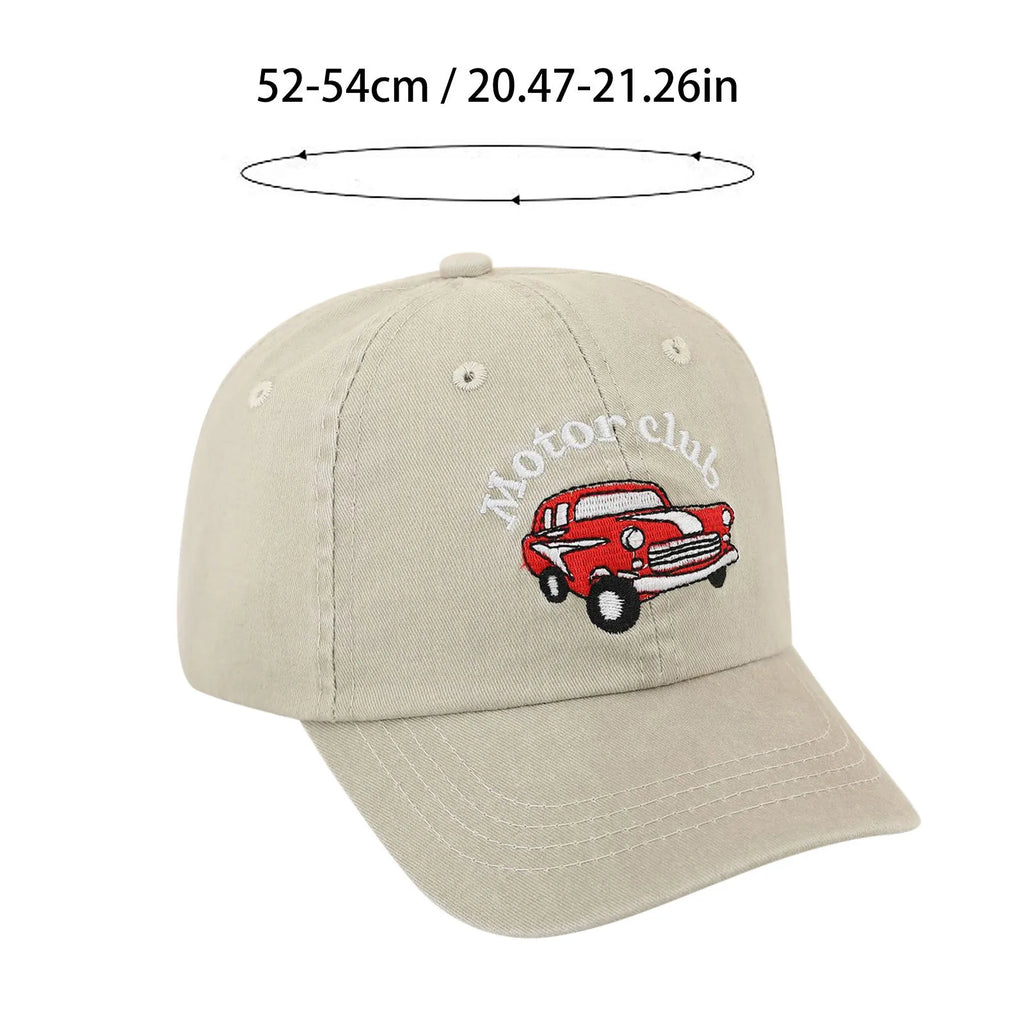 Kids Hats & Caps Embroidered Cartoon Caps Car Boys Hat Children Baseball Summer Girls Trucker Kids Sun Kids Hat For 2-5 Years