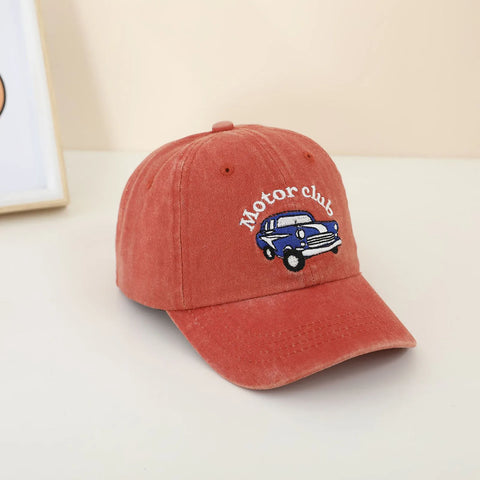 Kids Hats & Caps Embroidered Cartoon Caps Car Boys Hat Children Baseball Summer Girls Trucker Kids Sun Kids Hat For 2-5 Years
