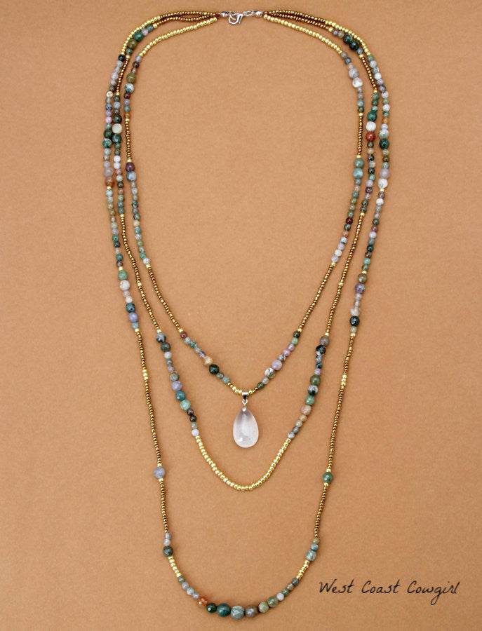 Angelina Multi-Layer Necklace - West Coast Cowgirl