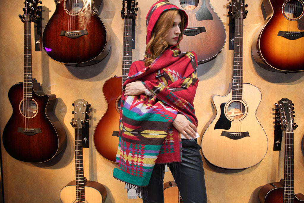 Parica Hooded Shawl - West Coast Cowgirl