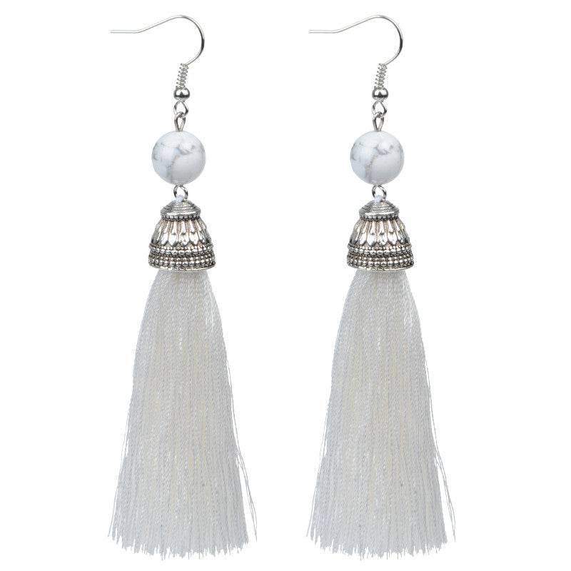 Felta Tassel Earrings - West Coast Cowgirl