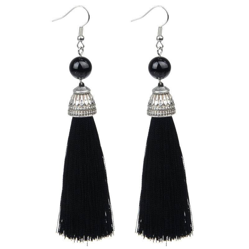 Felta Tassel Earrings - West Coast Cowgirl