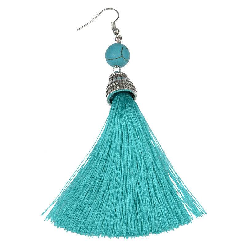Felta Tassel Earrings - West Coast Cowgirl