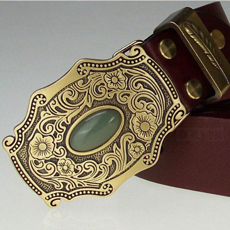 Morgan Leather Belt - West Coast Cowgirl