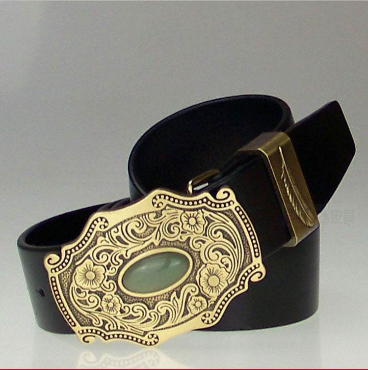 Morgan Leather Belt - West Coast Cowgirl