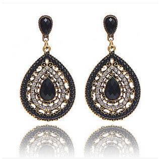 Saxon Rose Drop Earrings - West Coast Cowgirl