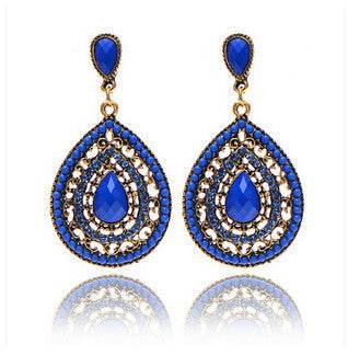 Saxon Rose Drop Earrings - West Coast Cowgirl