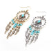 Kwanita Tribal Bird Earrings - West Coast Cowgirl
