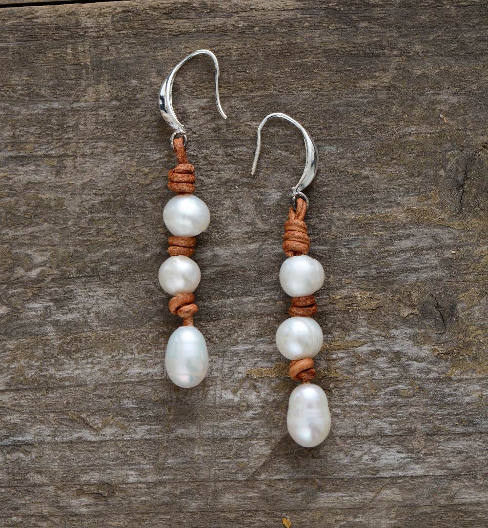 Tupi Pearl Earrings - West Coast Cowgirl