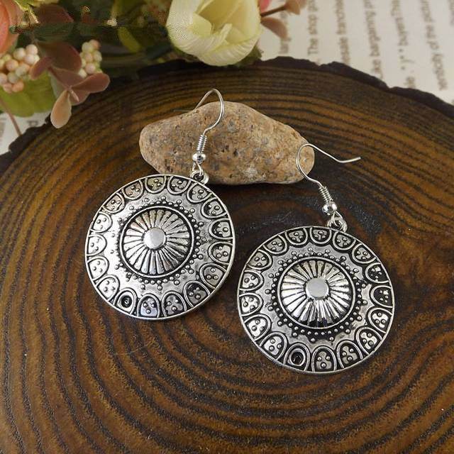Lona Concho Earrings - West Coast Cowgirl