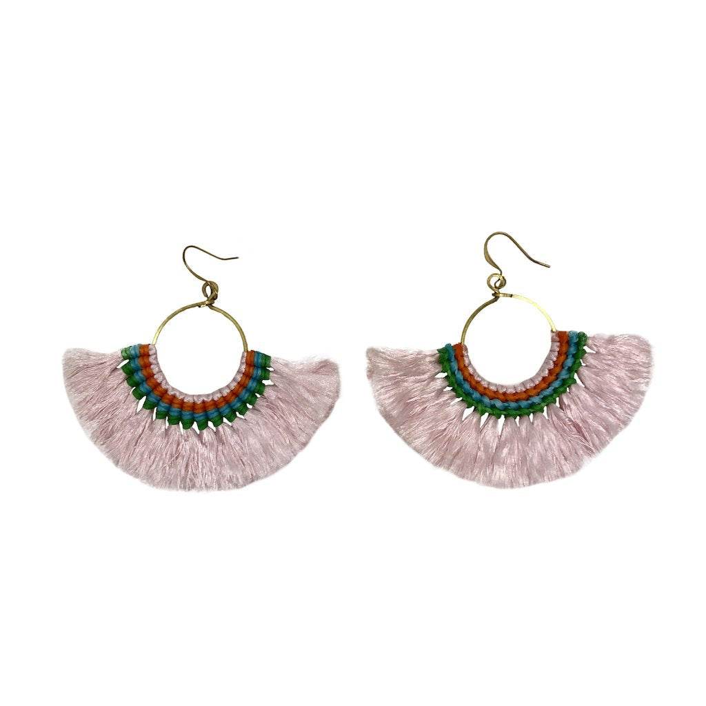 Tassel Fan Earrings - West Coast Cowgirl