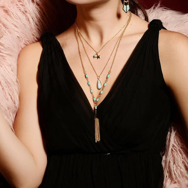 Add a Flair of Drama with Layered Necklaces